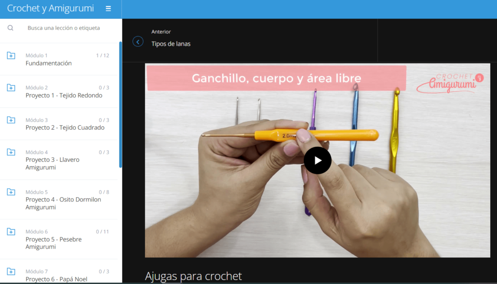 Curso Crochet y Amigurumi por dentro.
