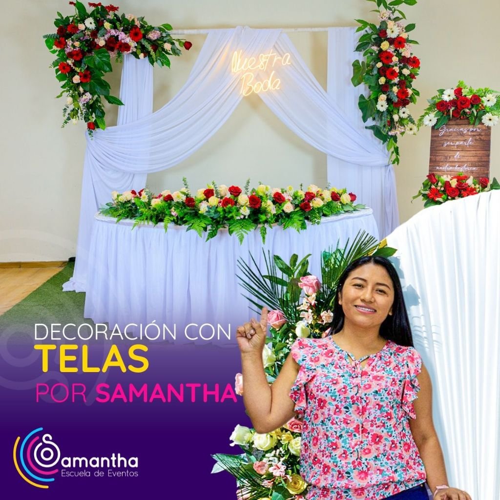 Curso Decoración con Telas de Samantha